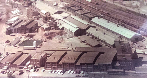 The plant in the 1970s